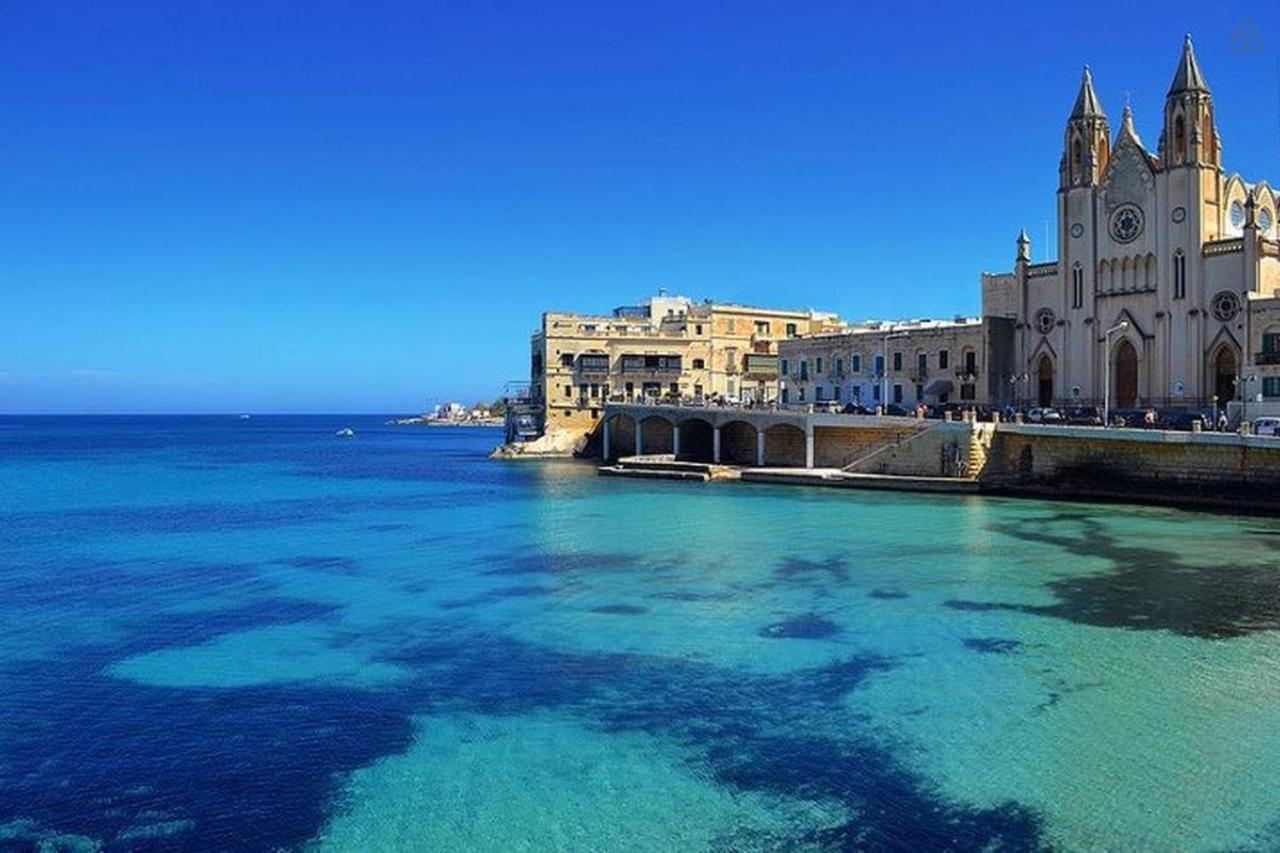 Art Deco Luxury Apartment, Central Location Sliema Buitenkant foto