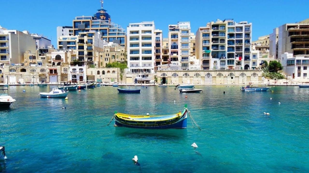Art Deco Luxury Apartment, Central Location Sliema Buitenkant foto